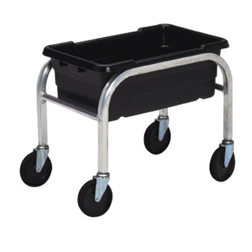 Single Tote Standard Aluminum Tote Dolly - Lightweight & Durable Hand Truck for Moving Boxes, Luggage & Heavy Items | Perfect for Warehouses, Retail Stores & Home Use