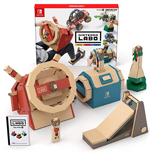 Nintendo Labo Toy-Con 03: Drive Kit for Nintendo Switch - Japanese Edition (English Gameplay) | Fun DIY Driving Experience for Kids & Adults