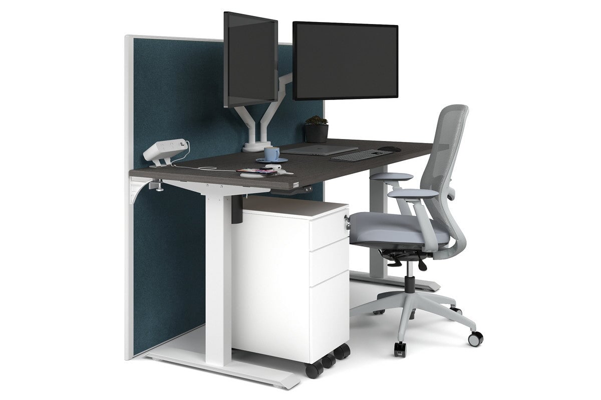 Height Adjustable Desk 1600L x 700W - Ergonomic Standing Desk for Home & Office - Perfect for Work, Study & Gaming