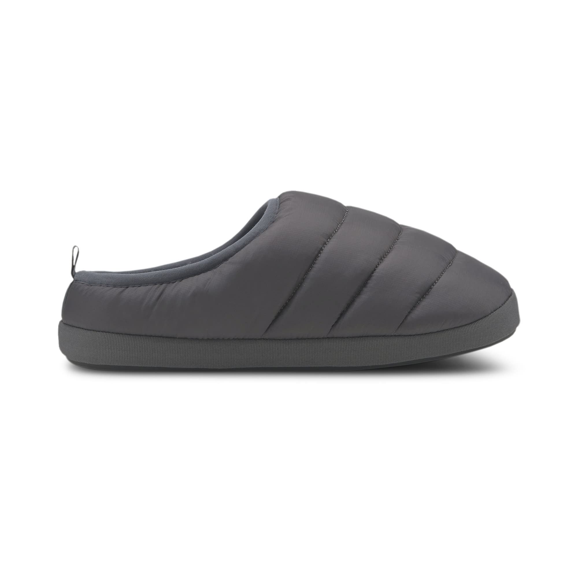 PUMA Men's Scuff Casual Slippers - Grey | Comfortable House Shoes for Men | Perfect for Home, Lounge & Indoor Wear