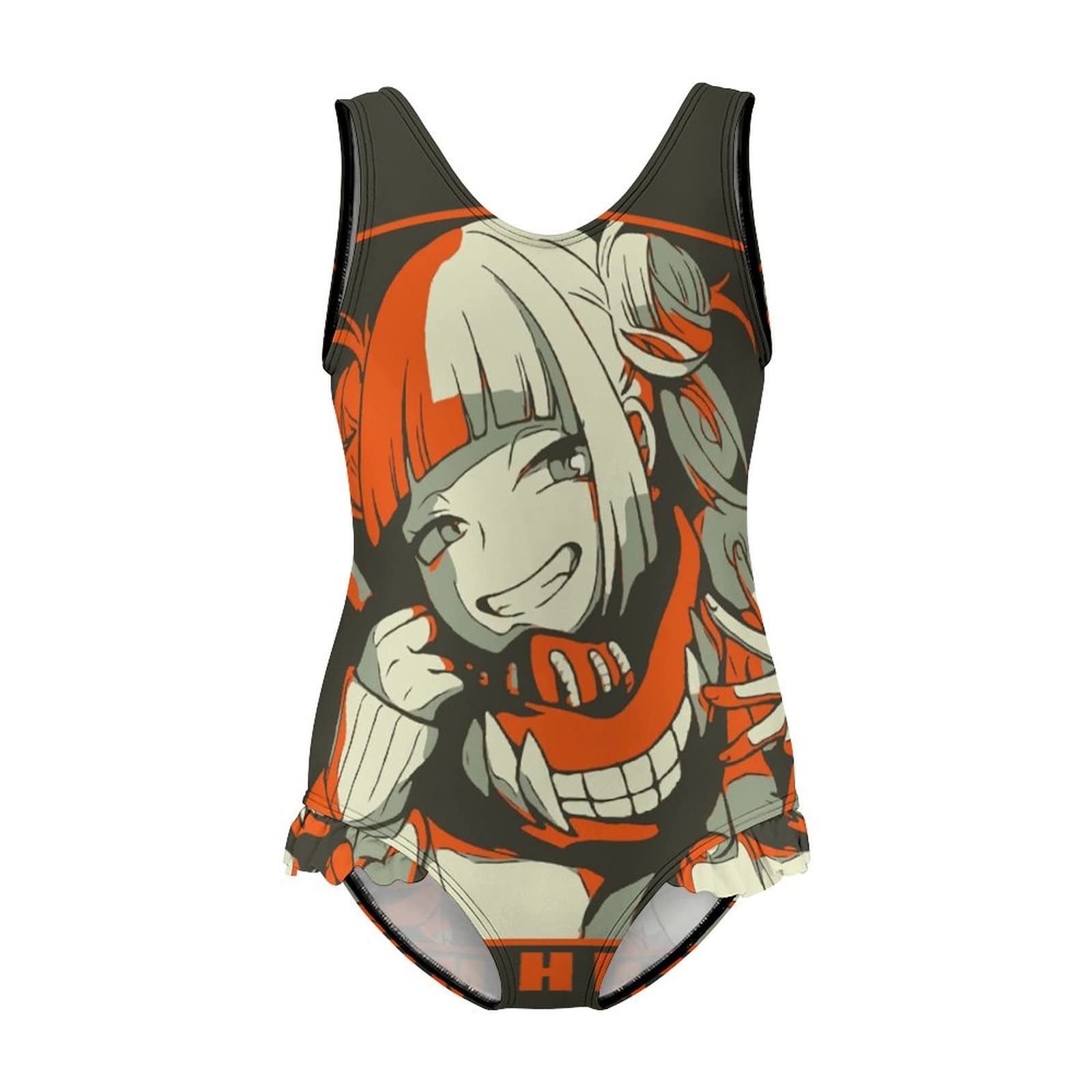 My Hero Academia Himiko Toga Anime Swimsuit for Women - Kawaii Style One Piece Bathing Suit - Perfect for Cosplay, Beach Parties & Summer Vacations