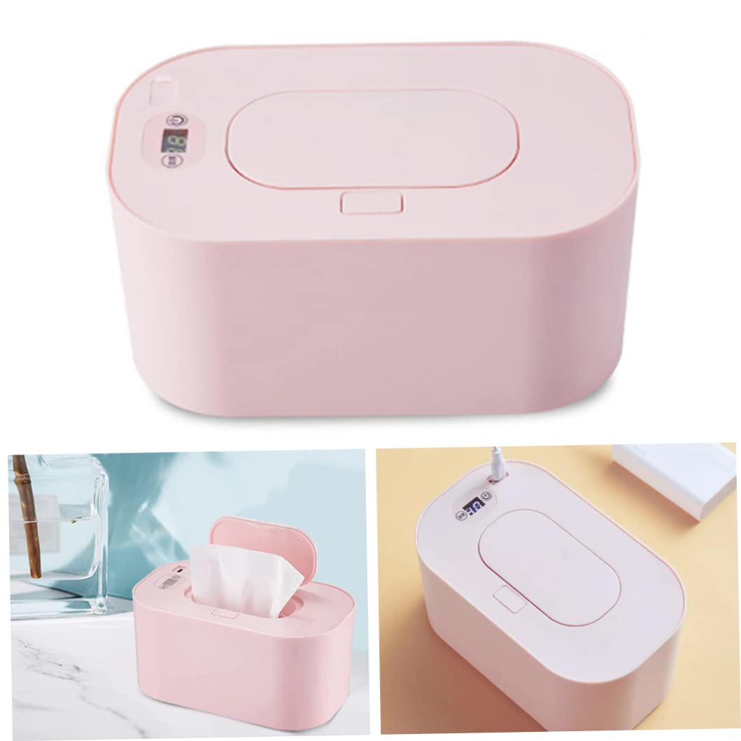 Baby Wipe Warmer with LED Display - Adjustable Temperature 40-60°F, USB Charging & Portable Design for Home, Car, Travel - Perfect for Diaper Changes, Baby Care & On-the-Go Parenting (Style 1)