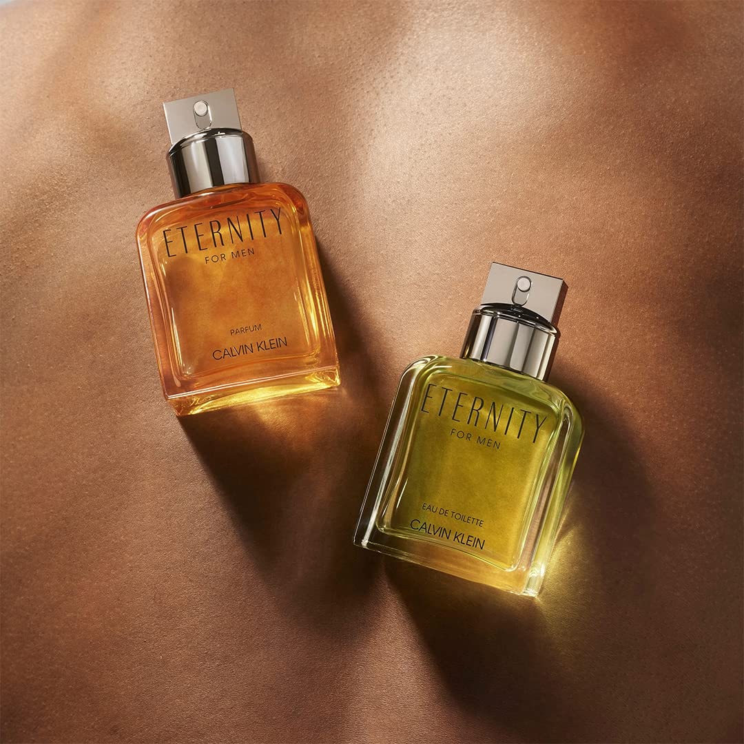 Calvin Klein Eternity for Men Eau de Parfum - Lavender, Rum & Vanilla Cologne - Long Lasting Fougère Fragrance - Perfect for Date Night, Office & Special Occasions
