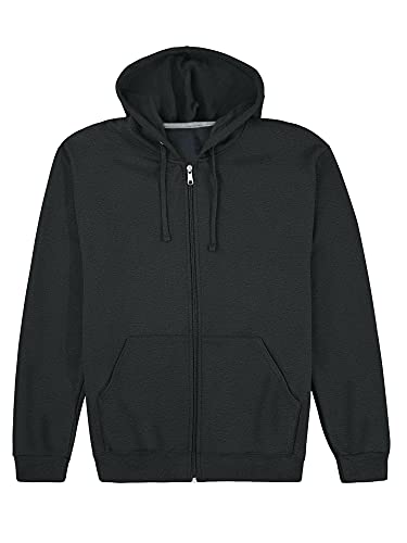Black Heather Full Zip
