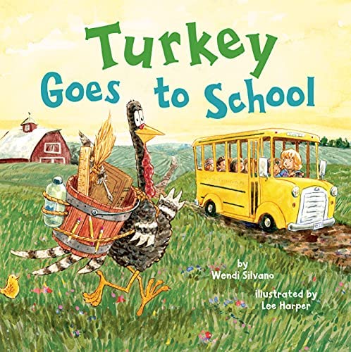 Turkey Goes to School (Turkey Trouble) - Funny Thanksgiving Children's Book for Classroom Read Aloud & Family Storytime