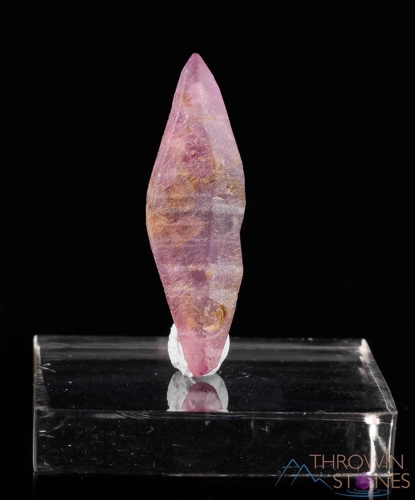 Natural Pink Padparadscha Sapphire Raw Crystal - Genuine Birthstone for Jewelry Making, Unique Gemstone Gift for Her | Healing Crystal, Meditation, Spiritual Energy