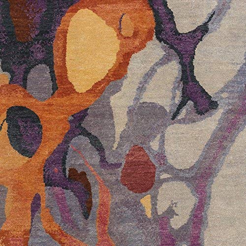 Surya Brought to Light Modern Area Rug 2' x 3' - Red & Pink Bohemian Design for Living Room, Bedroom, or Dorm Decor