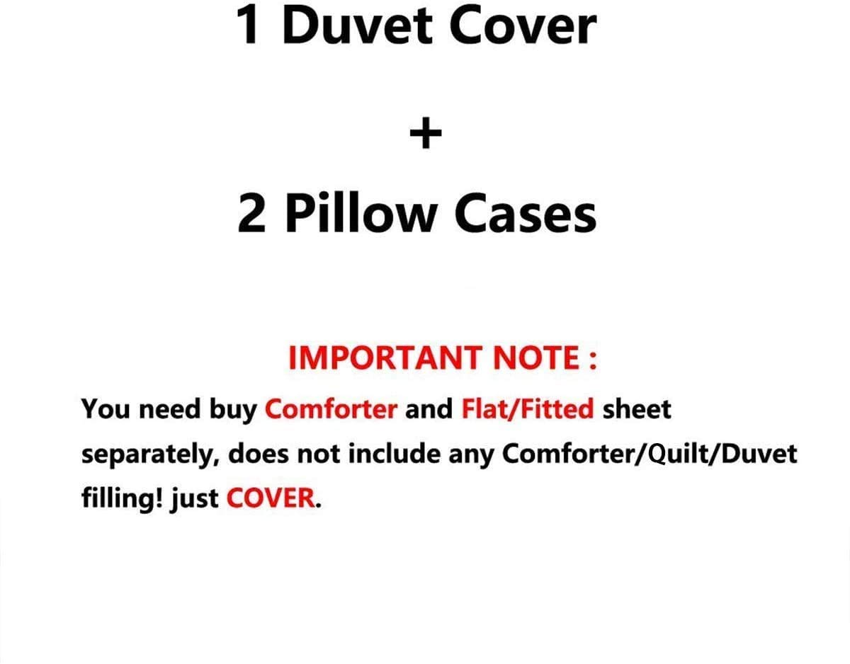 Tie Dye Blueberry Bedding Set - Psychedelic Comforter Cover Twin Size for Kids & Teens | Soft Microfiber Duvet Cover Blue & White | 2-Piece Bedding Set for Cozy Bedrooms & Dorm Rooms