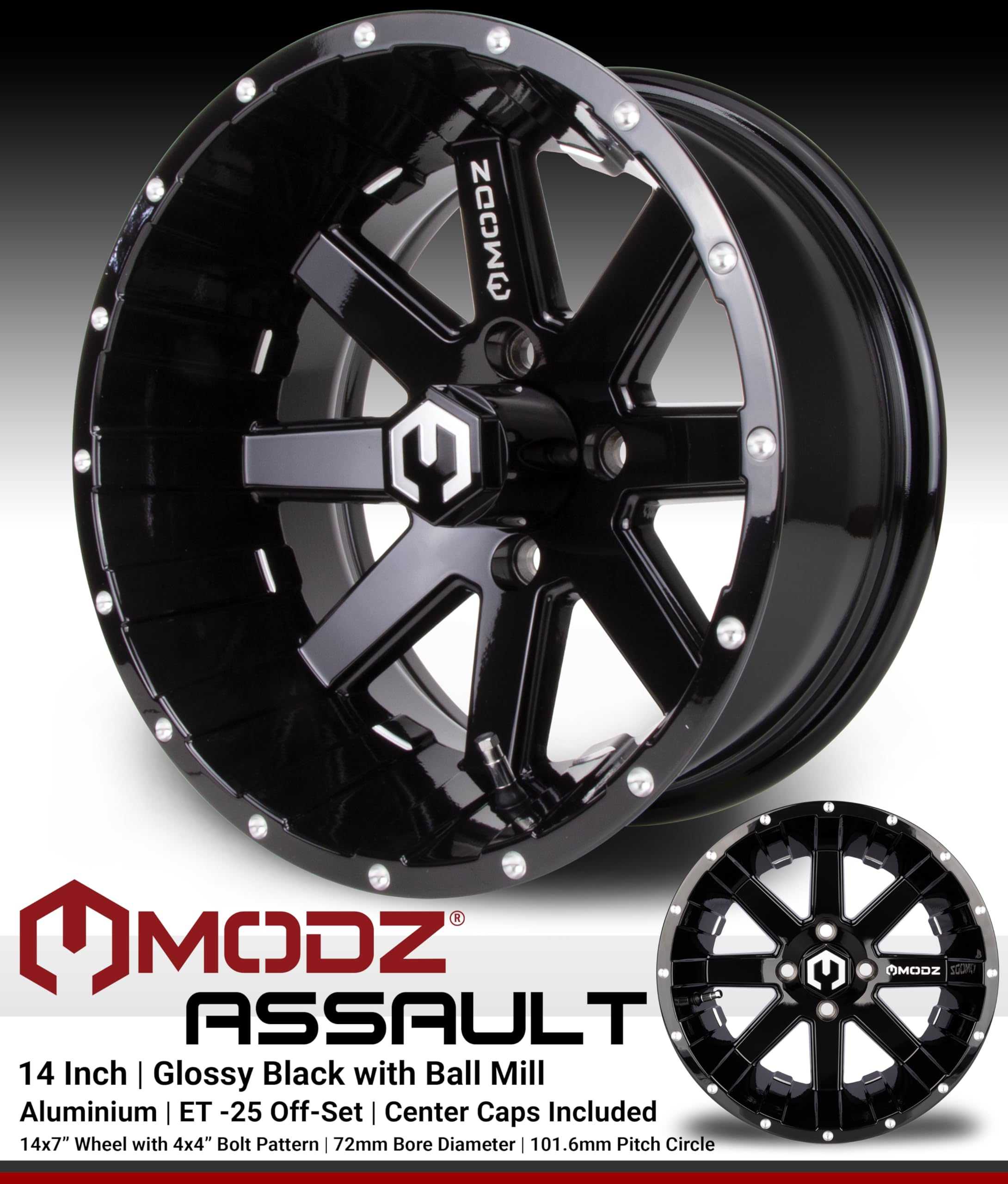 MODZ® Assault Black 14