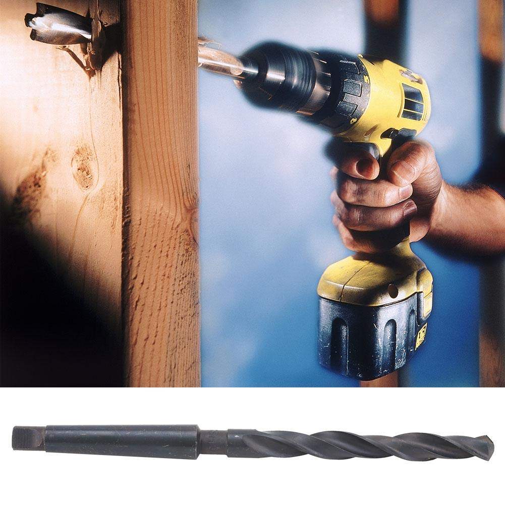 **10mm/11mm/12mm/13mm High-Speed Steel Twisted Drill Bits - Spiral Taper Shank Drill for Wood, Aluminum, Copper & Plastic (11mm) - Perfect for DIY, Woodworking & Metalworking Projects**