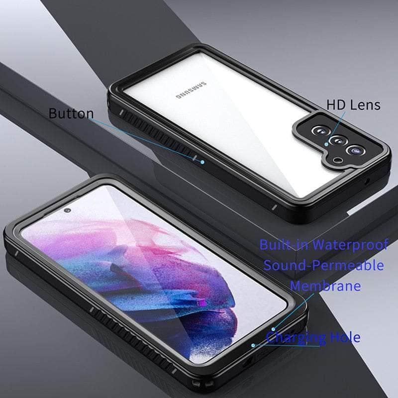 Samsung Galaxy S22 Plus Waterproof Case with Built-in Screen Protector | IP68 Dustproof & Shockproof Protection | Perfect for Outdoor Activities & Daily Use