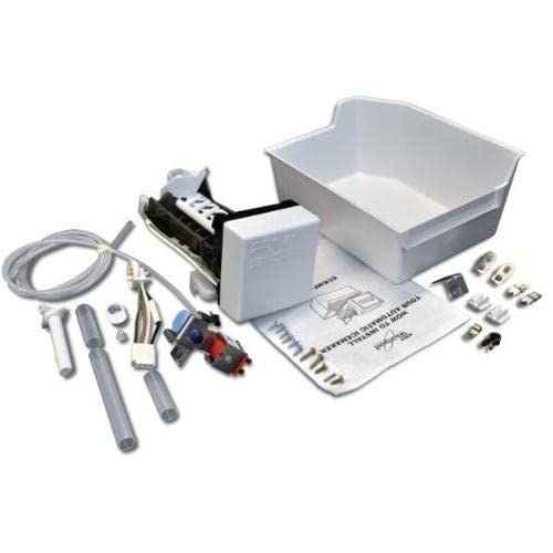 AdZzz 1129316 Refrigerator Ice Maker Replacement - Compatible with 1129316 Ice Maker Assembly & Freezer Parts - Perfect for Kitchen Appliance Repair & DIY Home Maintenance