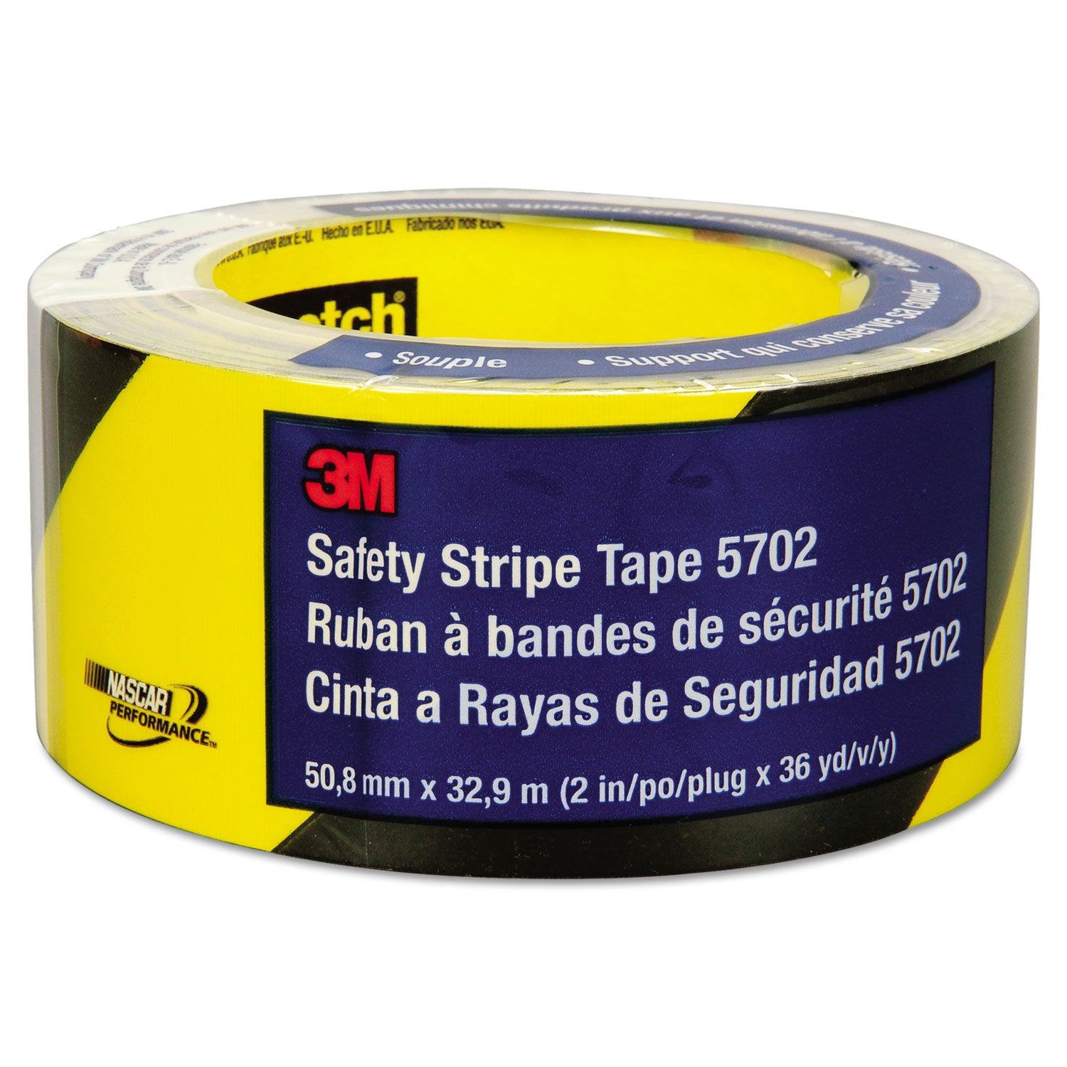 3M™ Black and Yellow Safety Stripe Tape - 2