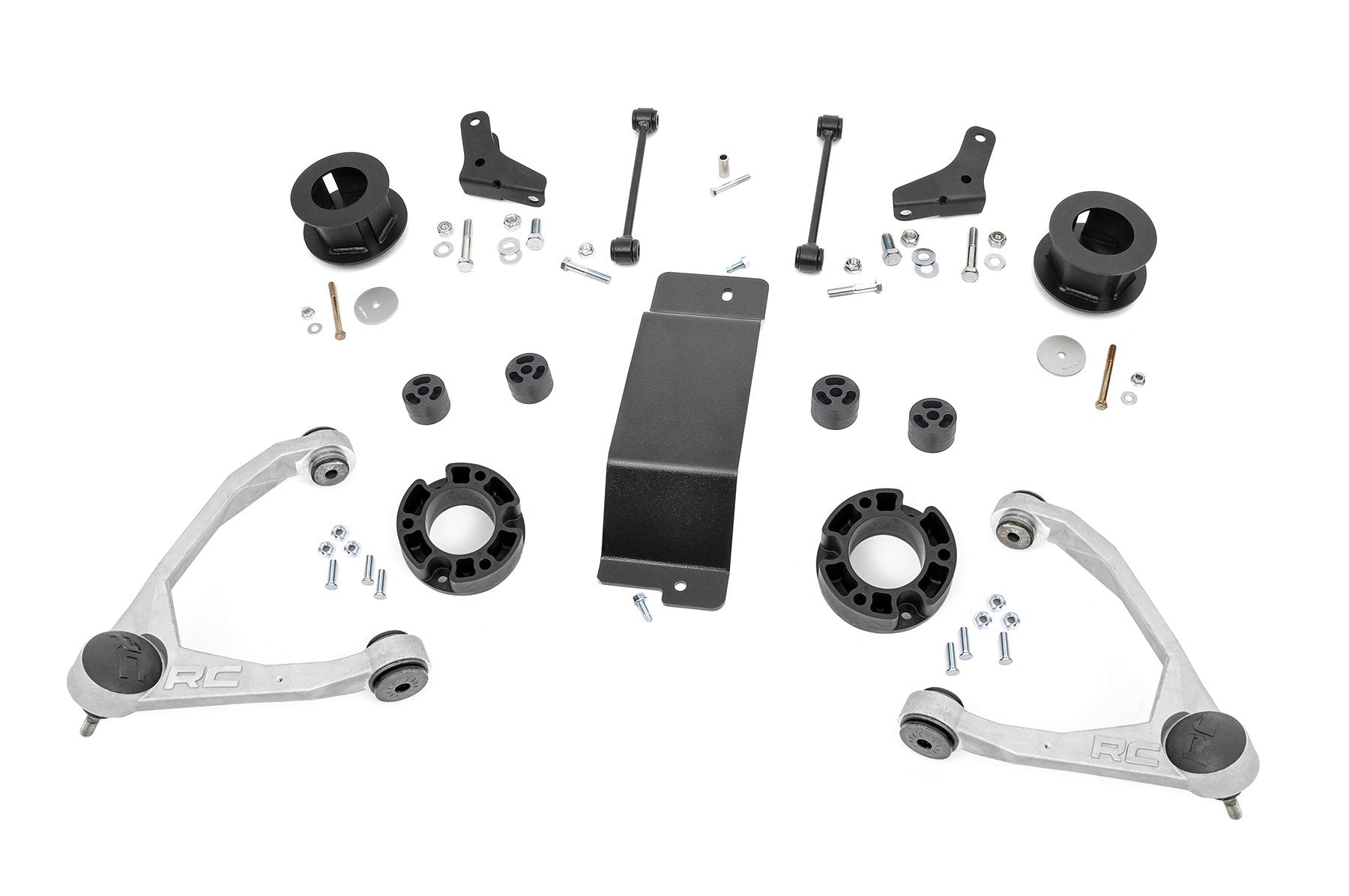 3.5 Inch Lift Kit for Chevy/GMC SUV 1500 2WD/4WD (2007-2020) - Heavy Duty Forged Upper Control Arms (UCAs) | Off-Road Suspension Upgrade for Enhanced Ground Clearance & Performance