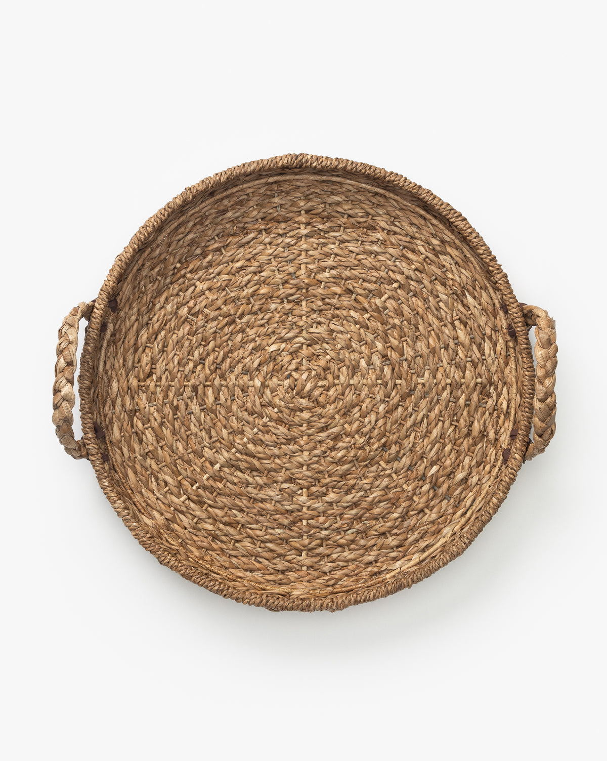 Salter Woven Tray - Natural Rattan Serving Tray for Coffee Table, Breakfast in Bed, or Home Decor | Stylish and Durable Handwoven Basket for Living Room, Bedroom, or Kitchen Organization