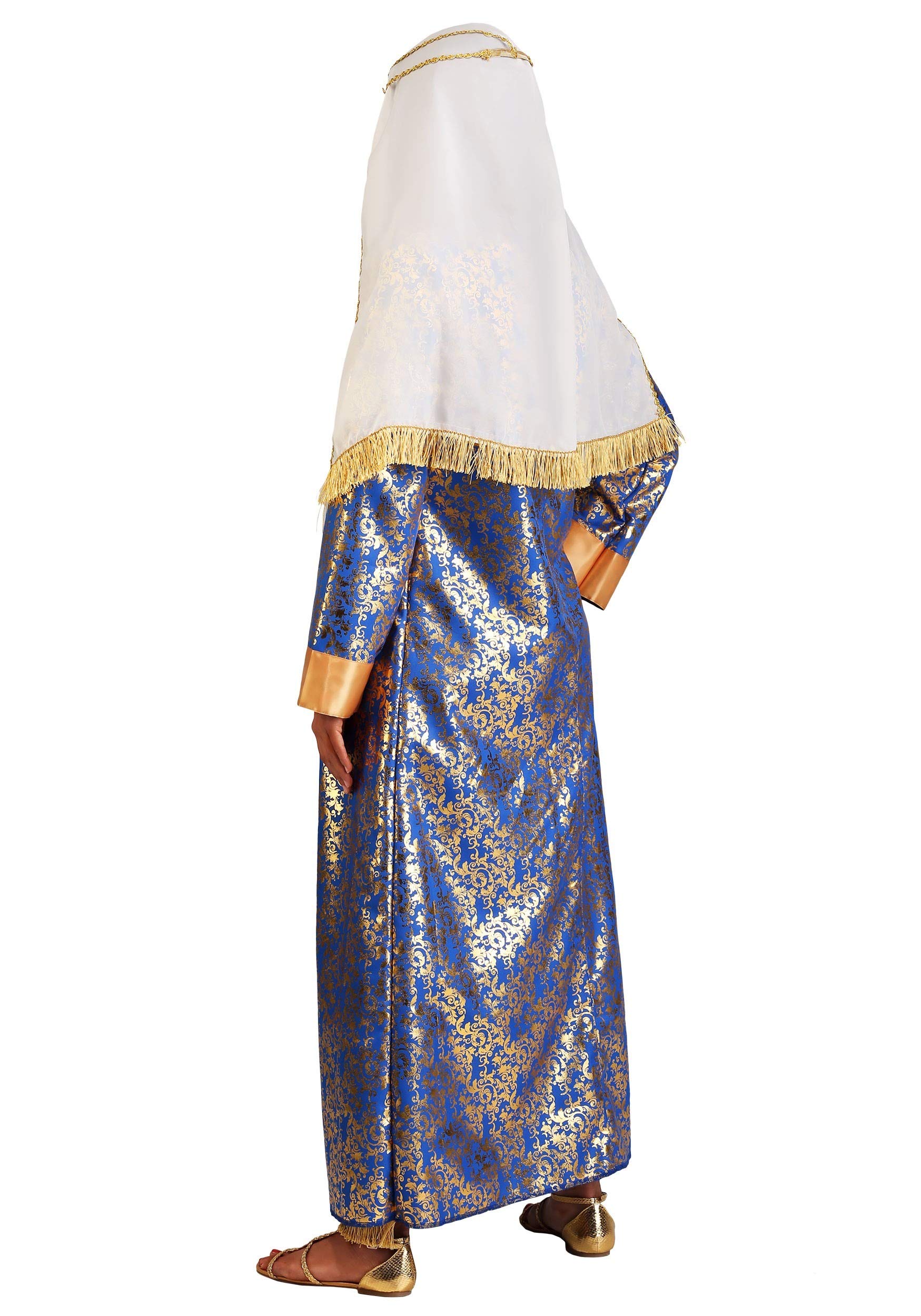 Elegant Queen Esther Costume for Women - Plus Size Adult Biblical Dress for Purim, Halloween & Themed Parties