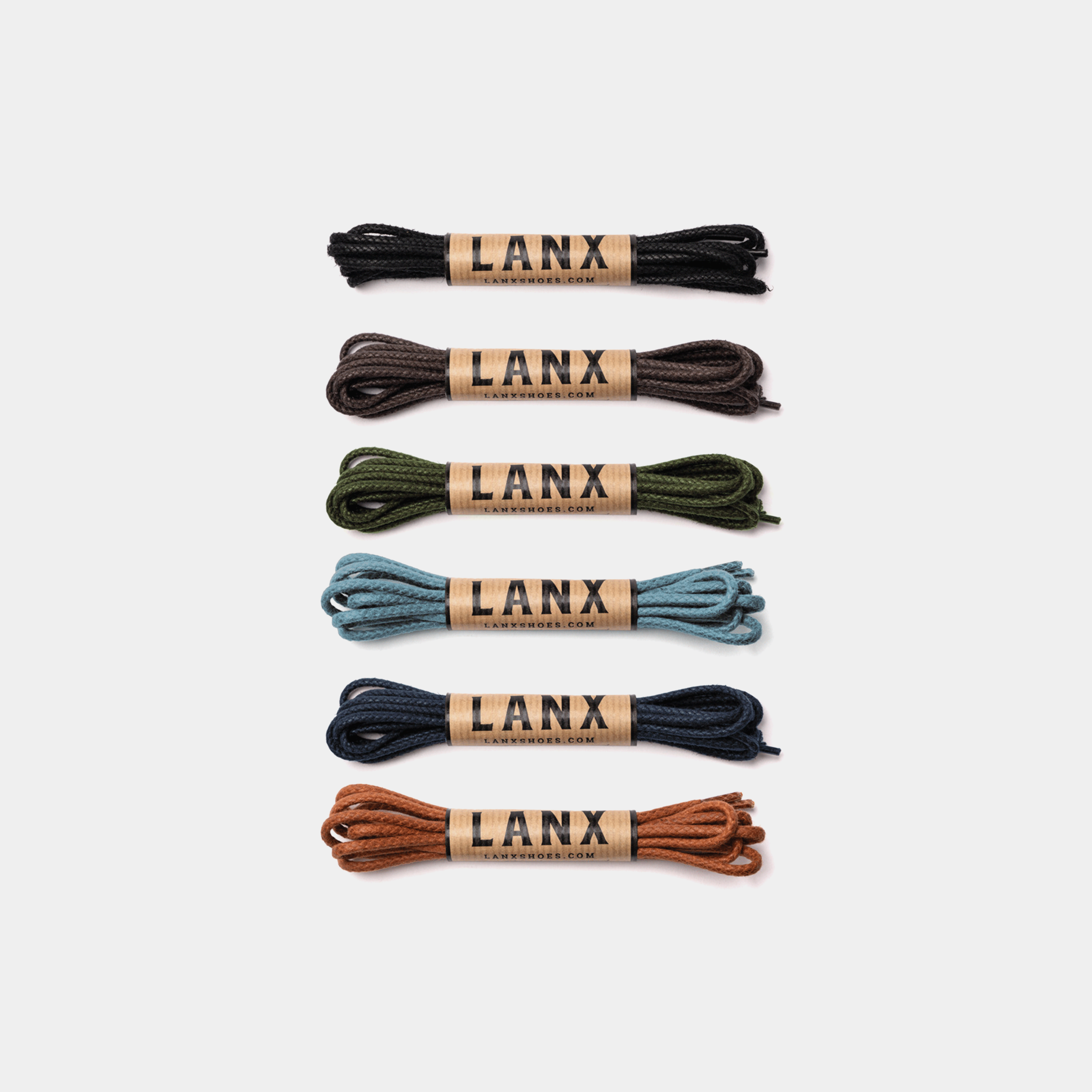 Premium Waxed Cotton Boot Laces - Durable & Water-Resistant for Hiking, Work Boots & Outdoor Adventures