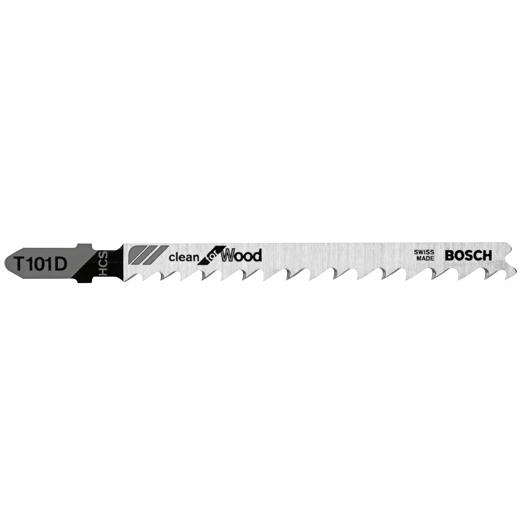 BOSCH T101D100 100-Piece 4-Inch 6 TPI T-Shank Jigsaw Blades for Wood - Perfect for DIY Projects, Woodworking, and Home Renovations
