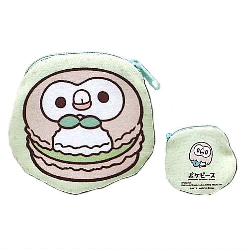 Pokemon Peaceful Place Snack Pouch 2 Inch Collectible Toy - Takara Tomy Official Pokemon Merchandise for Kids Collection, Display & Gift Giving