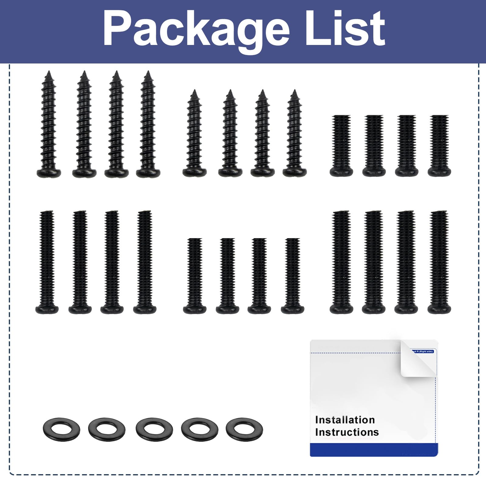 Vizio TV Stand Screws - Compatible with 32