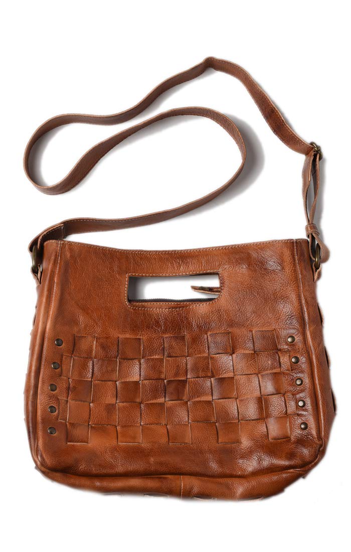 Bed Stu Orchid Crossbody Bag for Women - Vintage Leather Shoulder Purse - Perfect for Daily Use, Travel, and Casual Outings