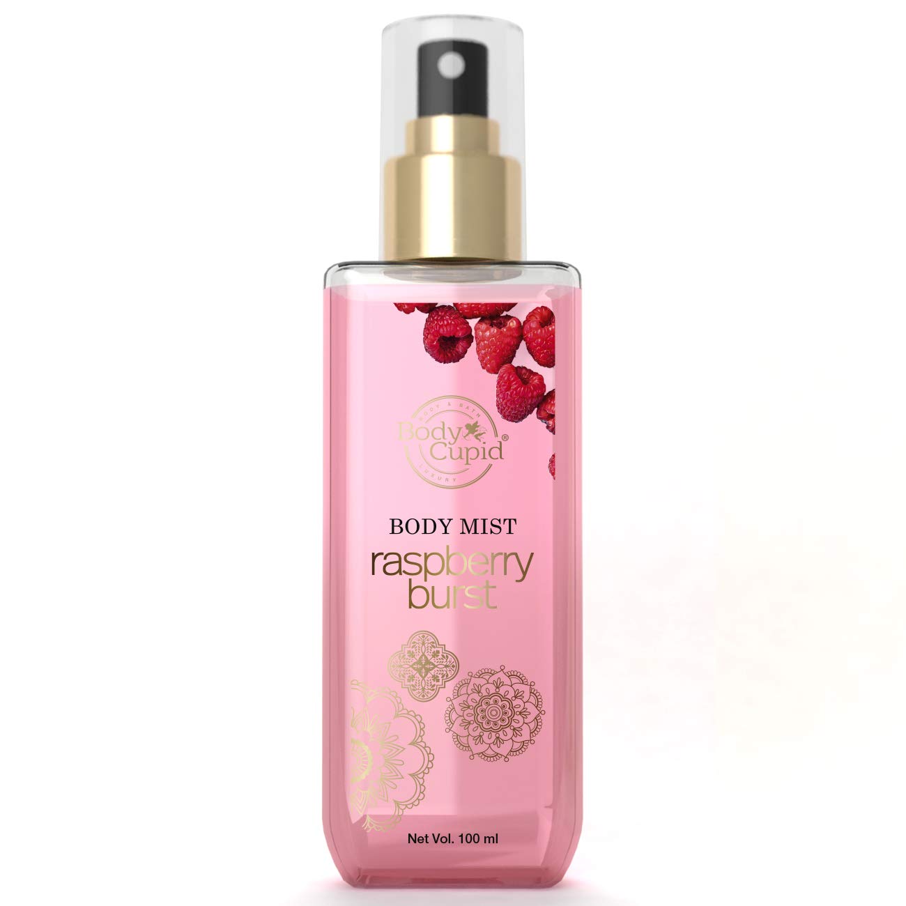 Body Cupid Raspberry Burst Body Mist - 100ml Fragrance Spray for Women | Pack of 1 | Long-Lasting Fresh Scent for Daily Use, Gym & Date Night