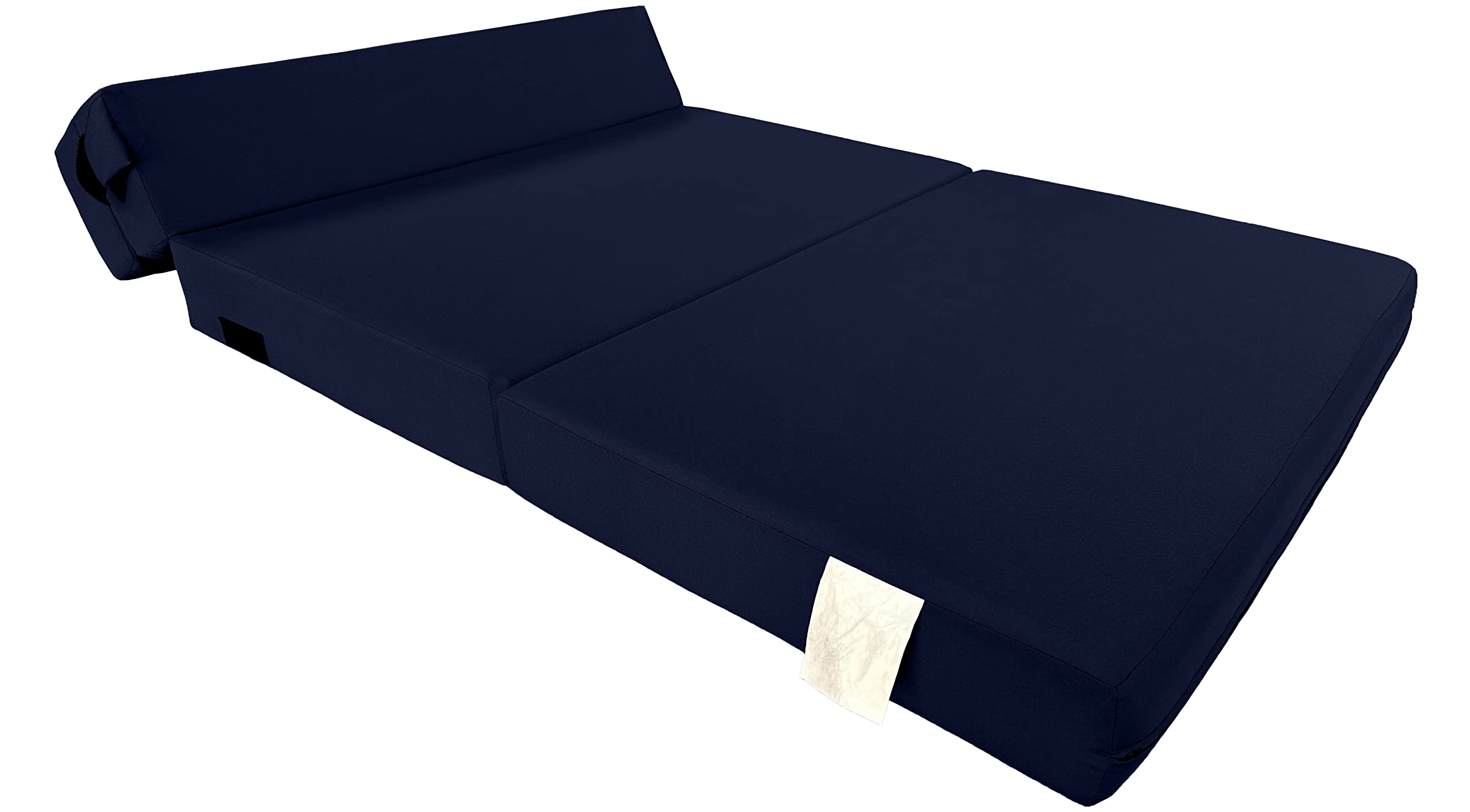 D&D Futon Furniture - Foldable Foam Mattress & Lounger Chair, Convertible Sofa Bed for Studio Apartments & Guest Rooms, Twin XL Size 80