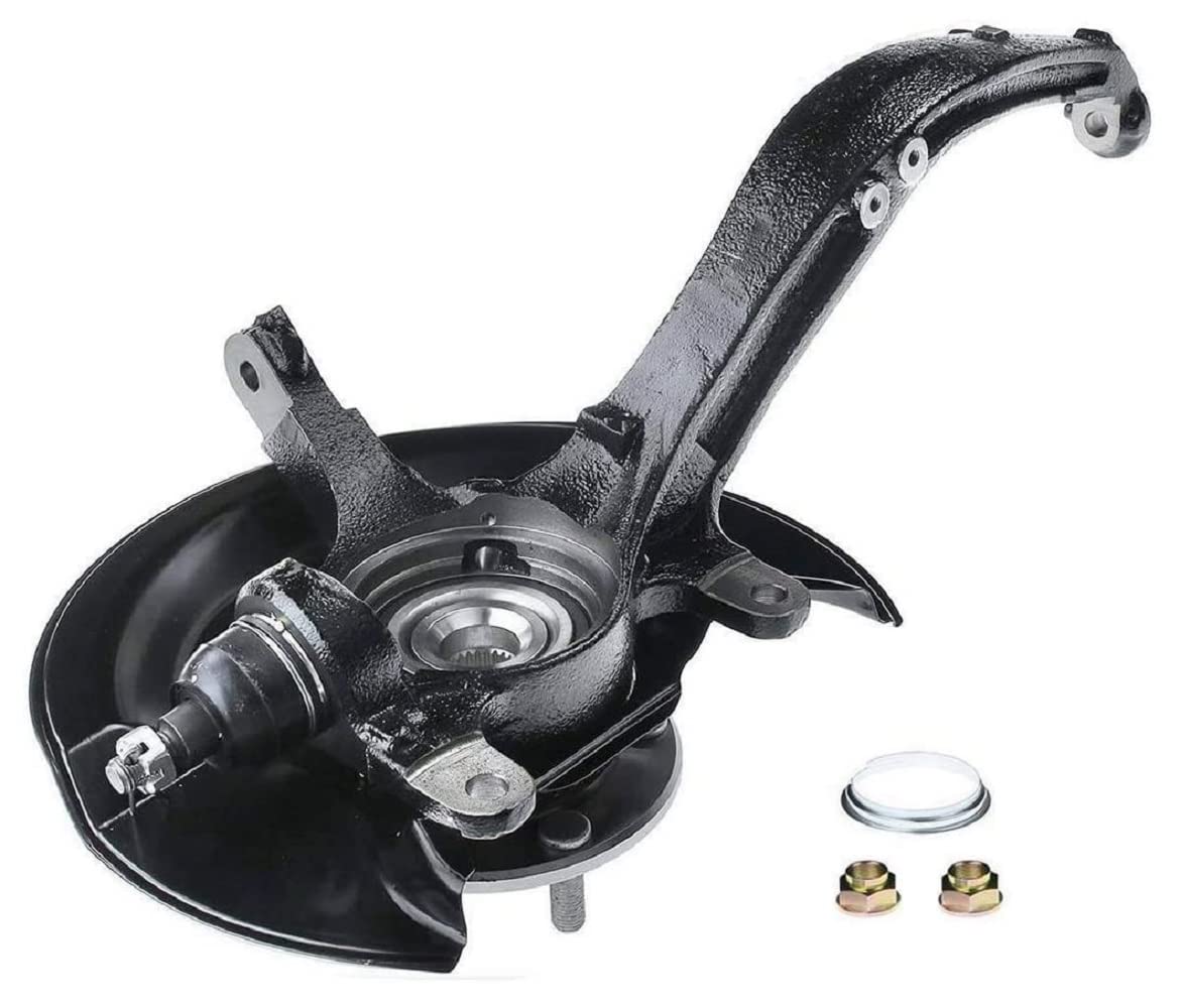 Doiplent 698-401 Loaded Steering Knuckle & Wheel Bearing Hub Assembly - Compatible with 2003-2007 Honda Accord 2.4L (Automatic Transmission) - Front Left Driver Side - LK073 - Perfect for Smooth Steering & Safe Driving