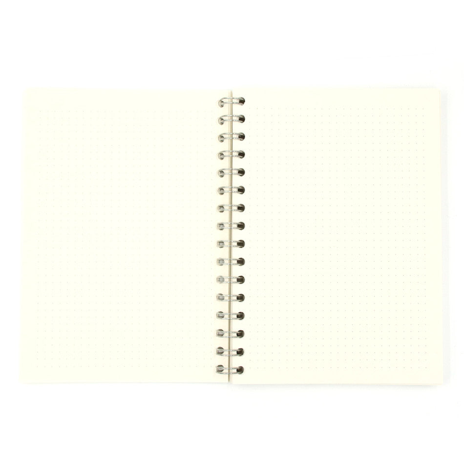 Premium Coffeenotes Grande Wirebound Notebook - Cream Color, 8.5