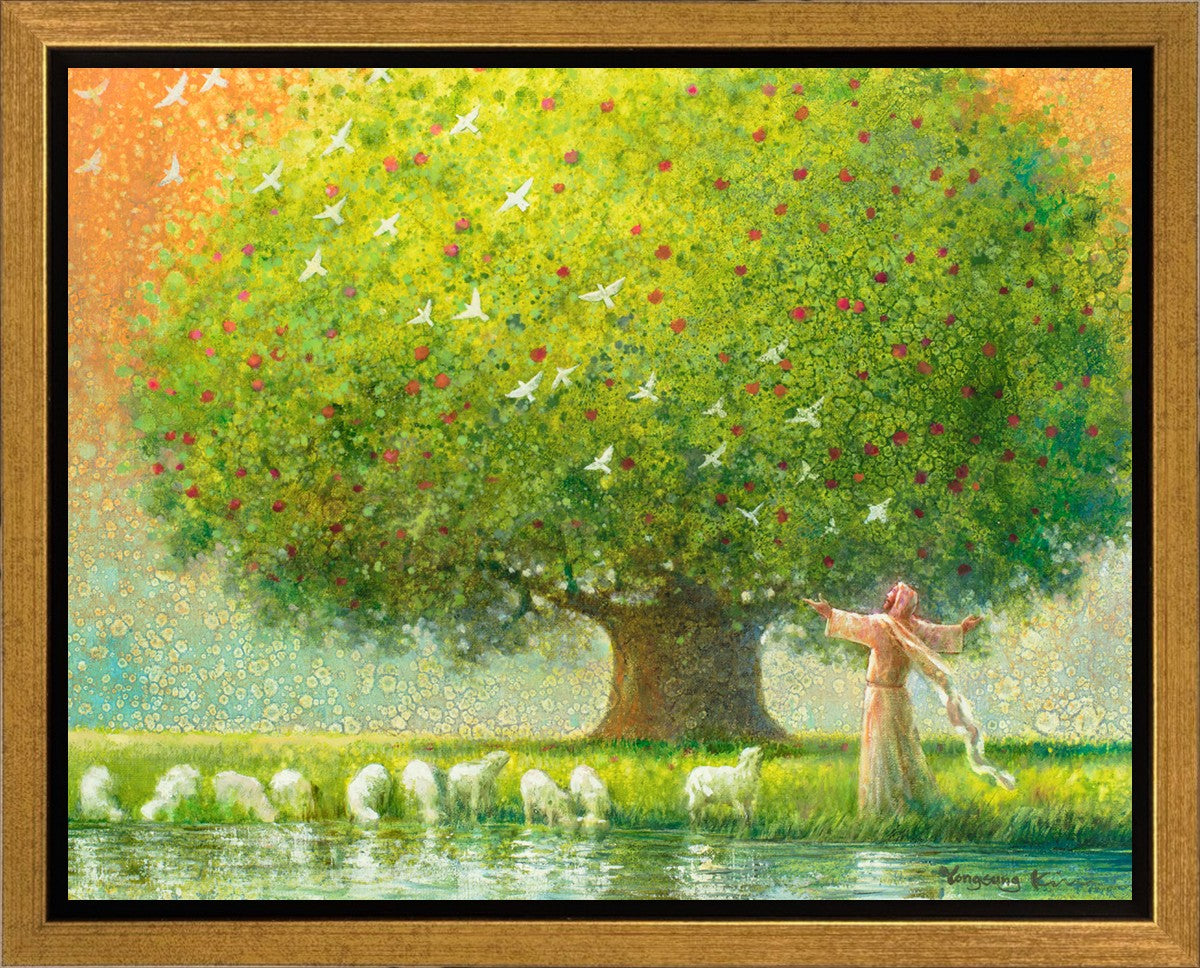 Show Me Your Glory Gallery Wrap Canvas - Premium Christian Wall Art for Home & Church Decor - Perfect for Living Room, Bedroom, and Worship Spaces
