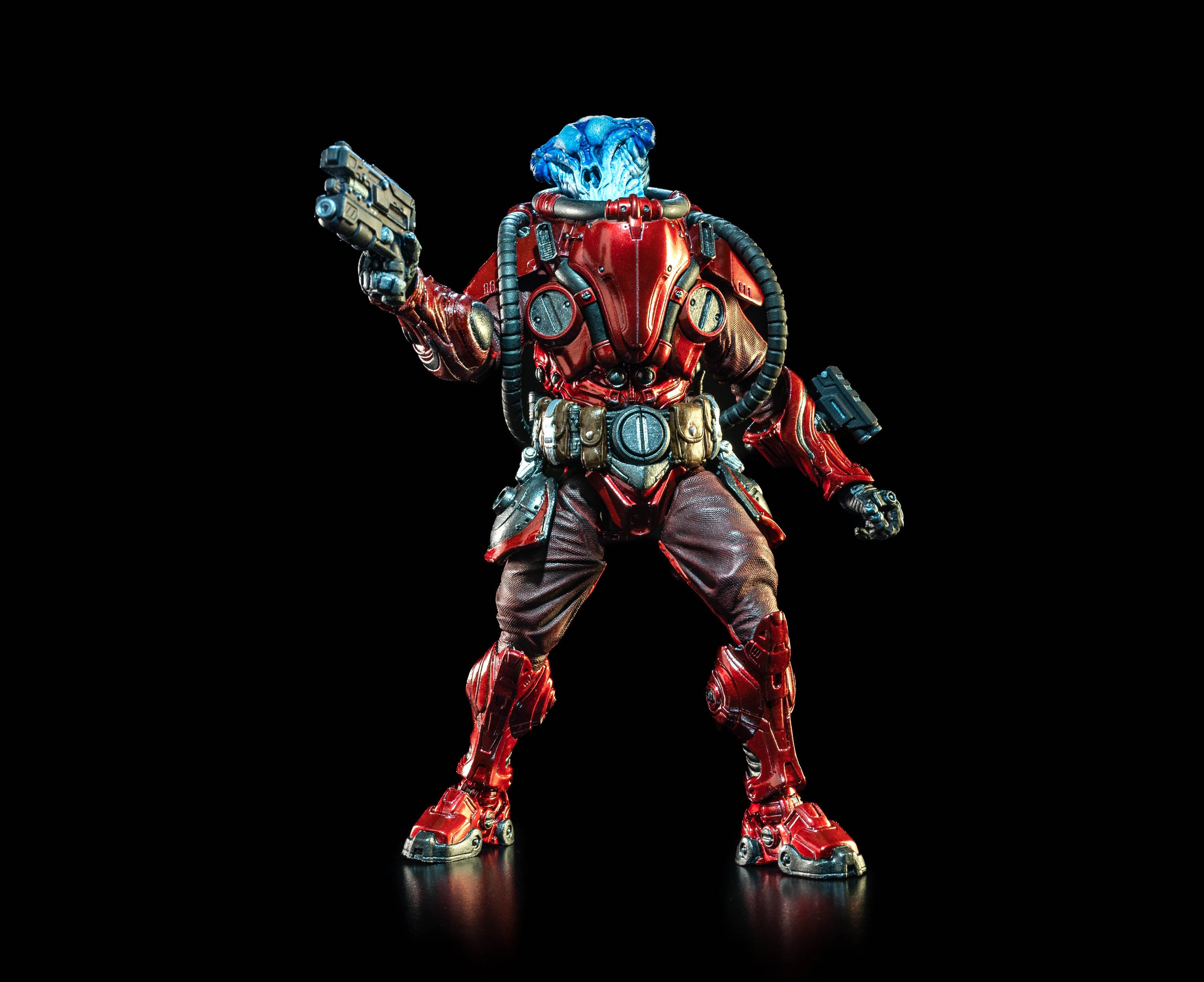 Cosmic Legions: Outpost Zaxxius T.U.5.C.C. Pilot Action Figure - Sci-Fi Collectible Toy for Display & Play | Perfect for Space Adventure Fans & Collectors