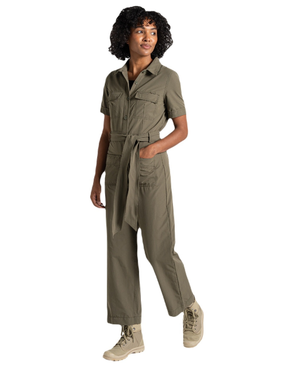 Craghoppers Women's NosiLife Camila Jumpsuit - Lightweight, Bug-Repellent Travel Outfit for Hiking & Outdoor Adventures