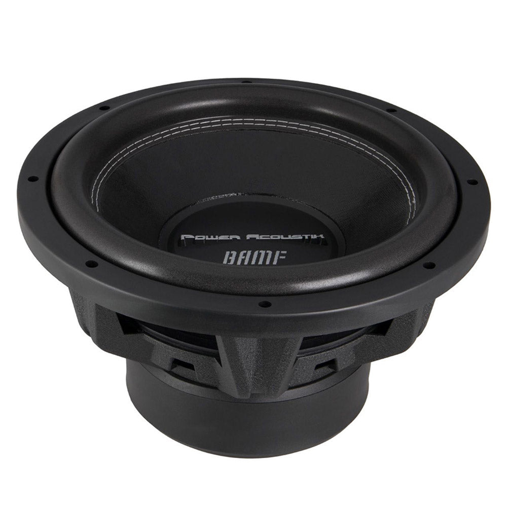 Power Acoustik BAMF 122 12-Inch 2000W Peak Car Subwoofer - Dual 2 Ohm Voice Coil, Deep Bass for Car Audio Systems | Perfect for Trucks, SUVs & Custom Car Stereo Upgrades