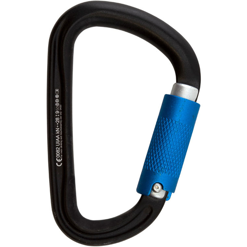Metolius Rig Auto Lock Carabiner - Climbing Gear for Rock Climbing, Mountaineering & Outdoor Safety - Durable Aluminum Carabiner for Belaying, Rappelling & Rescue Operations