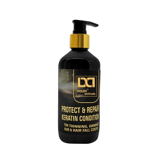 Keratin Hair Conditioner for Repair & Protection - Intense Care for Strong, Beautiful Hair (300ml) - Perfect for Damaged, Dry & Frizzy Hair at Home or Salon