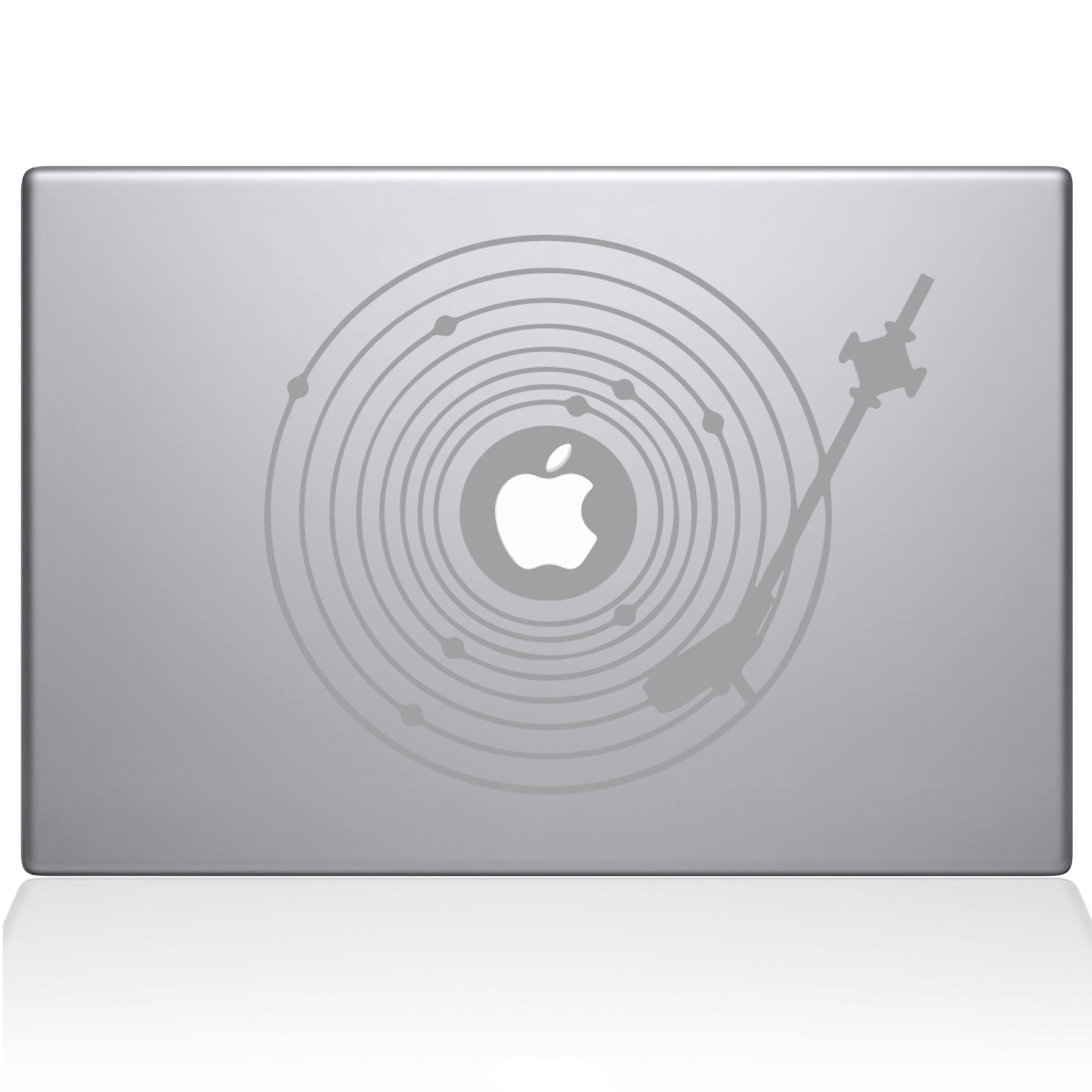 The Decal Guru 2065-MAC-11A-S Silver Vinyl Sticker for 11