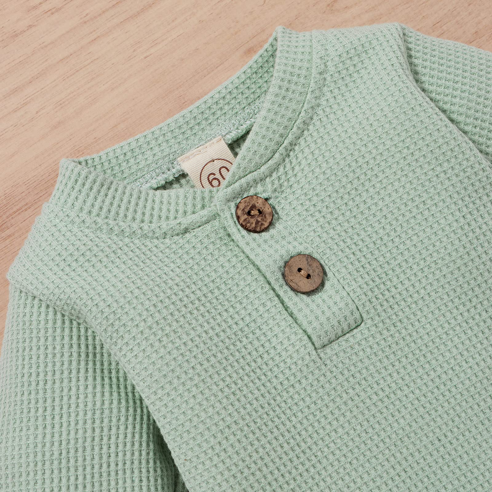 Adorable Newborn Baby Girl & Boy Fall Winter Outfits - Soft Knitted Cotton Long Sleeve Romper & Pants Set (3-24 Months) | Cozy Infant Winter Clothes for Playdates, Family Photos & Holiday Gatherings
