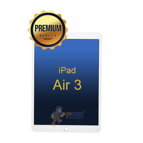 Original iPad Air 3 LCD Touch Screen Digitizer & Assembly Replacement - White | Premium Display Repair Kit for iPad Air 3rd Gen | Perfect for DIY Fixes, Screen Replacement & Tech Repairs
