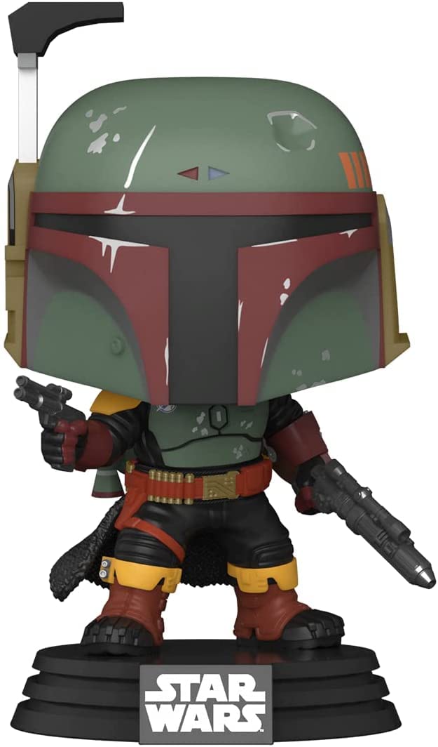 Funko Pop! Star Wars: The Book of Boba Fett - Boba Fett Vinyl Figure with EcoTEK Pop Protector Case | Collectible Action Figure for Display, Gifts & Star Wars Fans