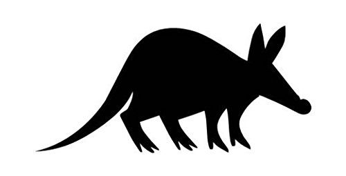 Aardvark Decal Sticker - Premium Die Cut Vinyl Decal for Windows, Cars, Trucks, Tool Boxes, Laptops & MacBooks - Perfect for Any Hard Smooth Surface - Great for Personalizing Vehicles, Electronics & Home Decor
