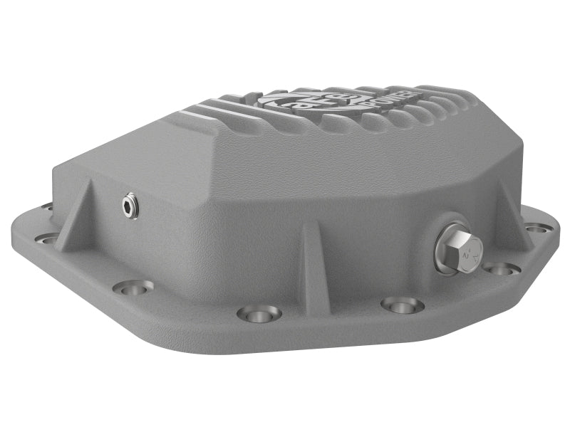 AFE Street Series Rear Differential Cover (Raw w/Machined Fins) for Jeep Wrangler JL 2018-2025 with Dana M200 - Heavy-Duty Off-Road Protection & Enhanced Cooling for Adventure & Towing