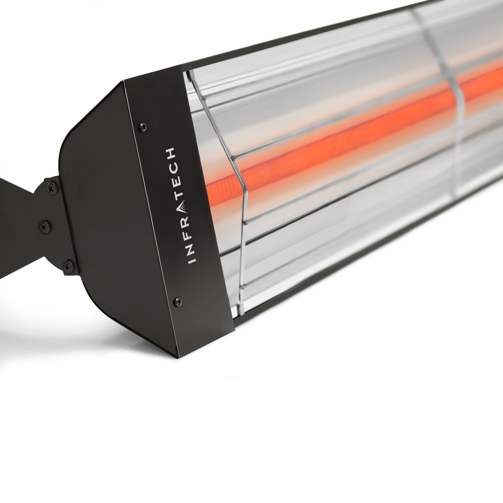 Infratech WD Series 48 Inch 5200W Dual Element Infrared Electric Heater for Indoor & Outdoor Spaces - Patio, Garage, Warehouse, and Commercial Heating