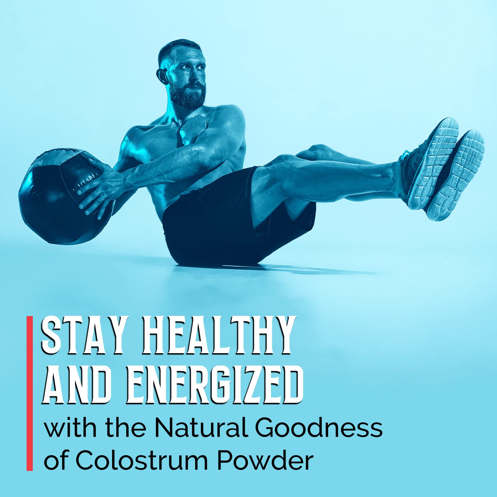 Premium 99.5% Grass-Fed Bovine Colostrum Powder - Immune Booster with Immunoglobulin & Lactoferrin for Gut Health - Instantized for Easy Mixing - 2 Pack (16 oz Each) - Supports Digestion, Recovery & Overall Wellness - Perfect for Smoothies, Shakes & Daily Supplement Routine