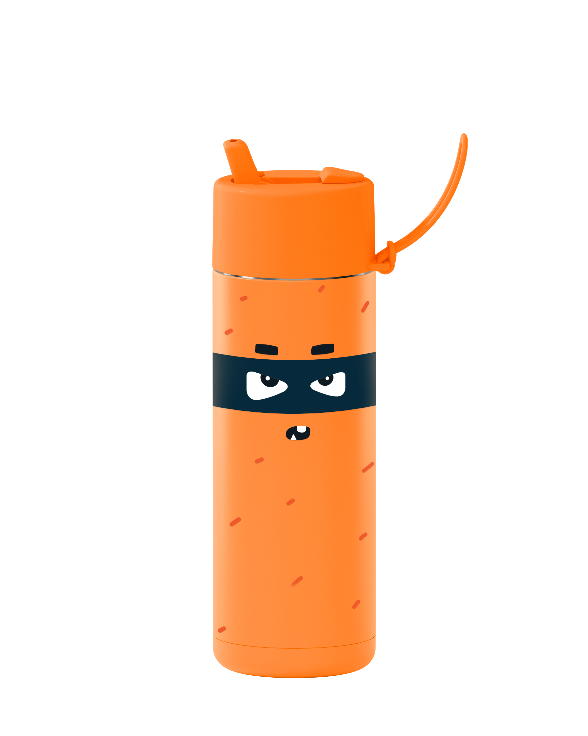 Franksters 20oz Ceramic Reusable Water Bottle - 595ml Insulated Eco-Friendly Travel Mug for Hot & Cold Drinks - Perfect for Office, Gym, Hiking & Outdoor Activities