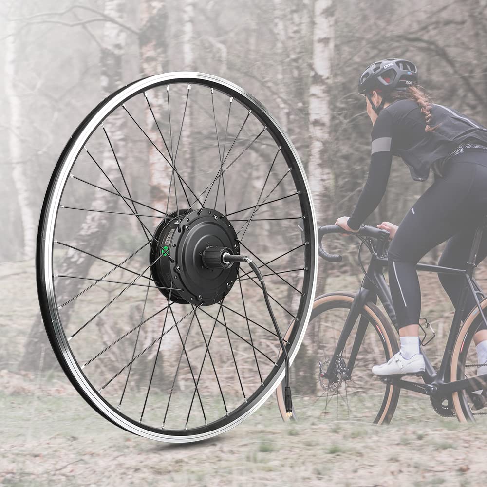 BAFANG 48V 500W Front Hub Motor Electric Bike Conversion Kit for 26