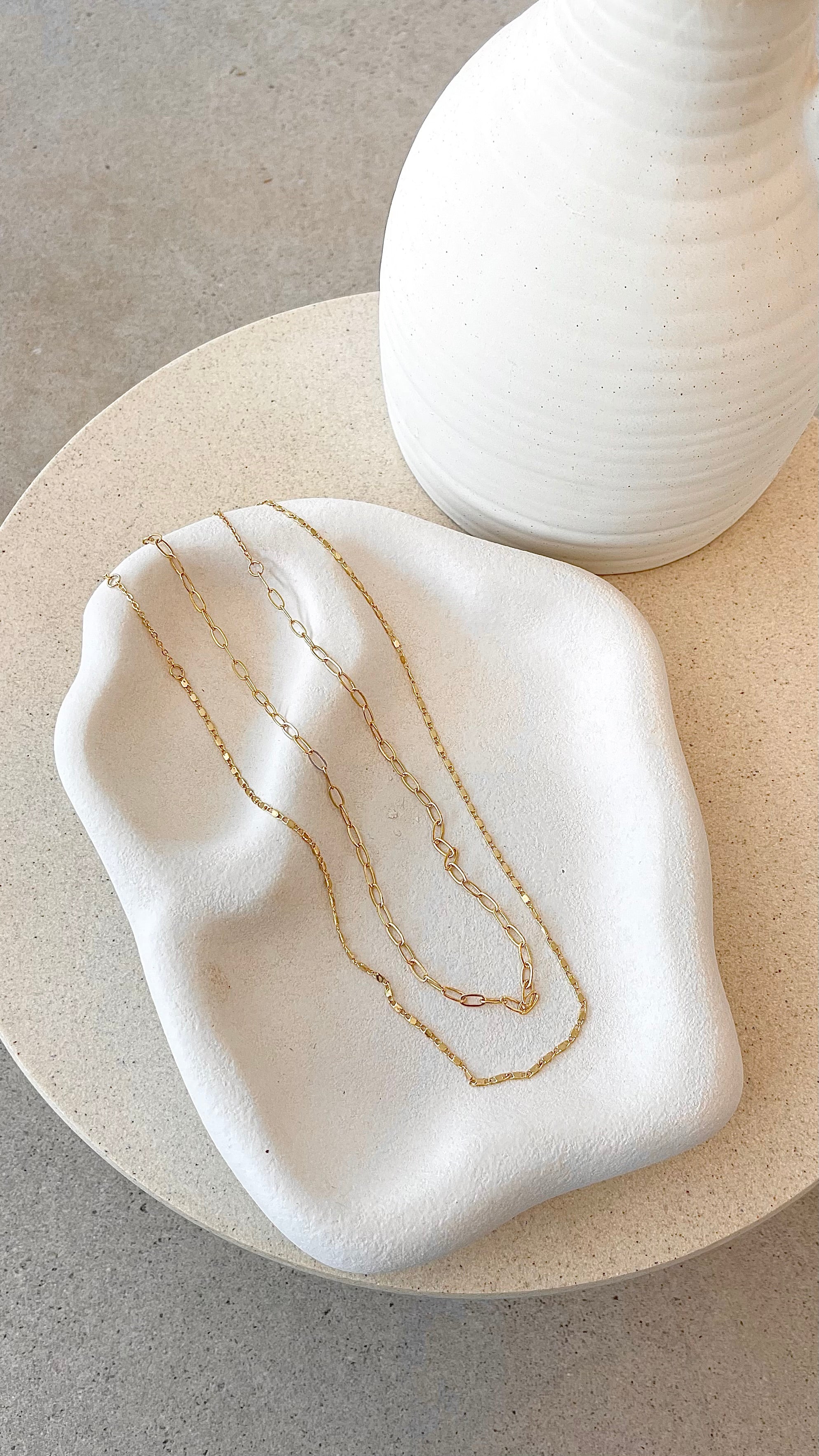 18K Gold Plated Layered Necklace for Women - Elegant Fine Jewelry Gift for Birthday, Anniversary & Special Occasions