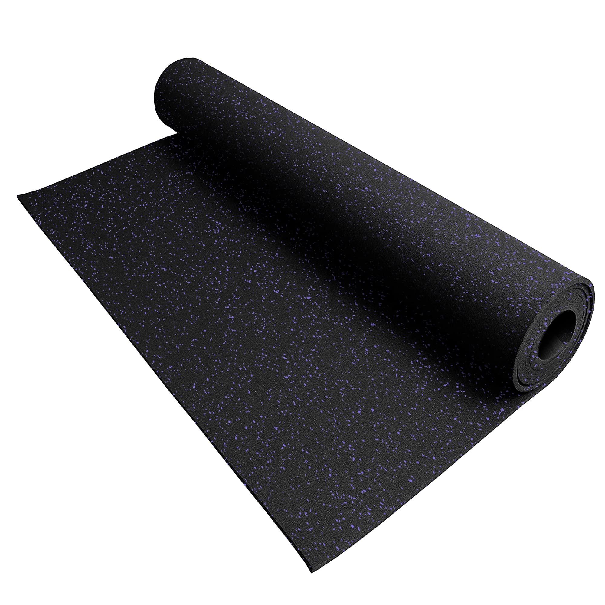 IncStores Durable Rubber Flooring Roll - Eco-Friendly Recycled Rubber Mat for Basement, Home Gym, Shed & Trailer - Non-Slip, Shock Absorbent Floor Protection for Workout Areas & Storage Spaces