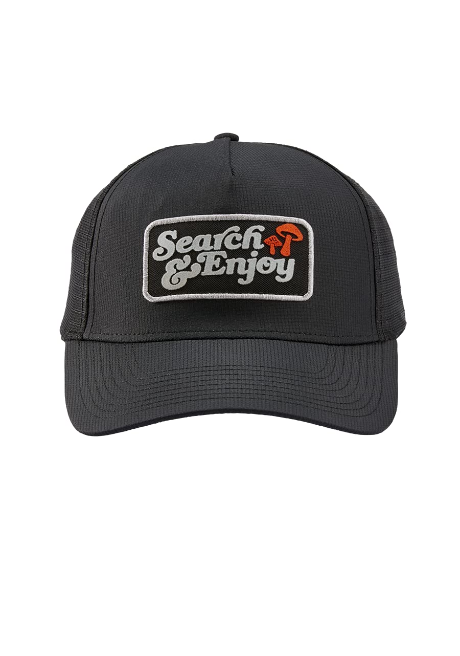NIXON Searchin Trucker Hat for Men & Women - Adjustable Snapback Baseball Cap for Outdoor Activities, Hiking, and Casual Wear