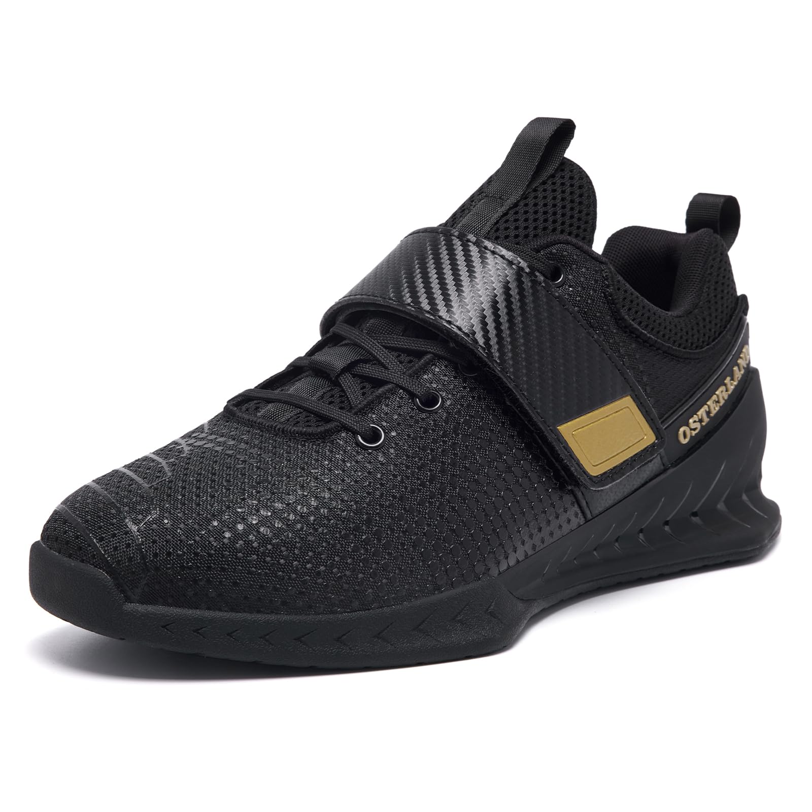 Osterland Weightlifting Shoes for Men & Women - Powerlifting, Crossfit Training, Deadlifting & Squat Shoes - Non-Slip Gym Footwear for Heavy Lifting & Strength Training | Perfect for Weight Training, Powerlifting Competitions & Home Gym Workouts