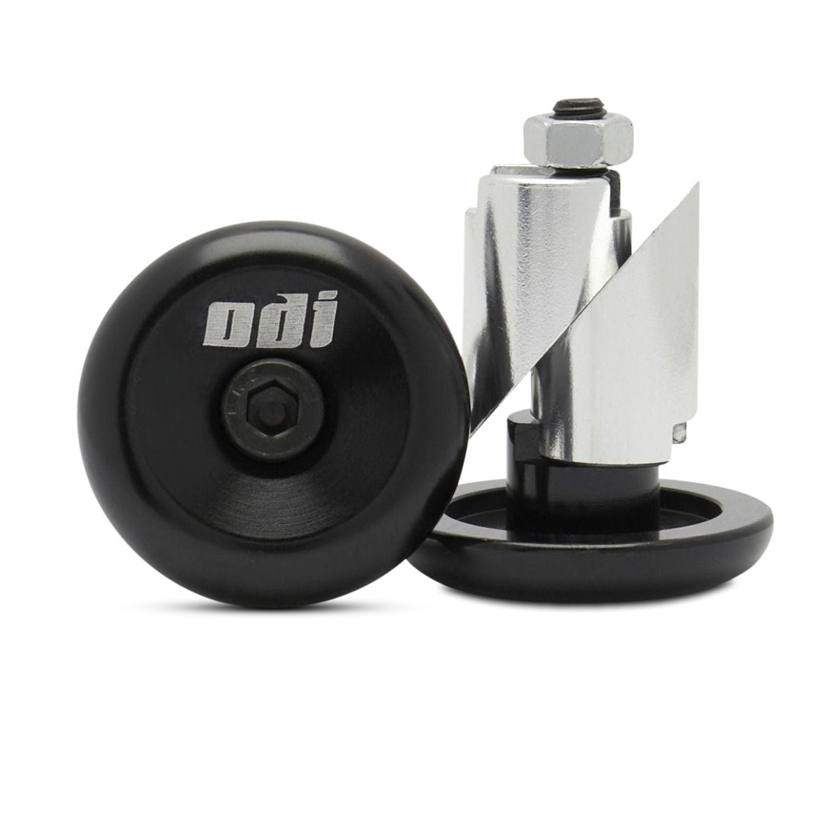 ODI Aluminum Bar Ends - Lightweight Durable Handlebar Grips for Mountain Bikes & Motorcycles - Perfect for Off-Roading & Urban Commuting
